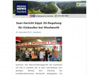 Bild zum Artikel: Saar-Gericht kippt 2G-Regelung für Einkaufen bei Woolworth