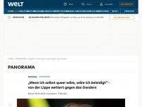 Bild zum Artikel: „Wenn ich selbst queer wäre, wäre ich beleidigt“ – von der Lippe wettert gegen das Gendern