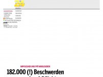 Bild zum Artikel: 177.000 (!) Beschwerden gegen Impf-Pflicht