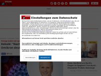 Bild zum Artikel: Virologe äußert sich optimistisch zu US-Daten - Kekulé: 'Nach dieser Studie steht fest, dass Omikron milder verläuft als Delta'