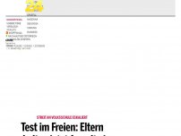 Bild zum Artikel: Test im Freien: Eltern schalten jetzt Anwalt ein