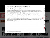 Bild zum Artikel: BILD-Umfrage - Bis zu 29 % der Corona-Toten starben nicht an Corona