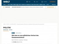 Bild zum Artikel: Wie kam es zum plötzlichen Verlust des Genesenenstatus?