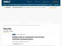 Bild zum Artikel: Heftige Kritik an Lauterbachs Coup mit dem verkürzten Genesenenstatus