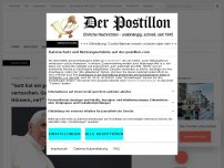 Bild zum Artikel: 'Gott hat mir gesagt, ich soll den Kindesmissbrauch vertuschen. Gott war doch der rote Typ mit den Hörnern, ne?' – Ein Kommentar von Benedikt XVI.