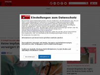 Bild zum Artikel: Er kämpft um sein Leben - US-Klinik verweigert Patient die Herz-Transplantation, weil er Corona-Impfung ablehnt