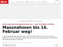 Bild zum Artikel: Berset gibt den Ausstiegsfahrplan vor – auch Zertifikat soll fallen: Massnahmen bis 16. Februar weg!