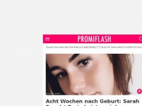 Bild zum Artikel: Acht Wochen nach Geburt: Sarah Engels' Periode ist zurück