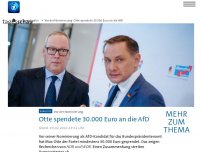 Bild zum Artikel: Vor der AfD-Nominierung: Otte spendete 30.000 Euro