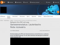 Bild zum Artikel: Genesenenstatus: Lauterbachs Rolle rückwärts