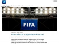 Bild zum Artikel: FIFA will Russland für Fußball-WM suspendieren