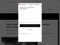 Bild zum Artikel: Claus Seibel ist gestorben: ZDF trauert um den 'heute'-Moderator