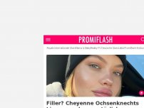 Bild zum Artikel: Filler? Cheyenne Ochsenknechts Lippen wachsen natürlich
