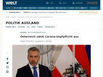 Bild zum Artikel: Österreich setzt Corona-Impfpflicht aus