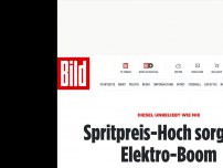 Bild zum Artikel: Diesel unbeliebt wie nie - Spritpreis-Hoch sorgt für Elektro-Boom