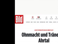 Bild zum Artikel: 8 Monate nach der Flut - Ohnmacht und Tränen im Ahrtal