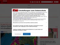 Bild zum Artikel: Blutregen kommt zurück: Sahara-Staub fegt über Deutschland:...