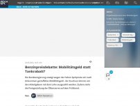 Bild zum Artikel: Benzinpreisdebatte: Mobilitätsgeld statt Tankrabatt?