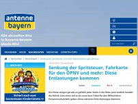 Bild zum Artikel: Senkung der Spritsteuer und mehr: Diese Entlastungen kommen