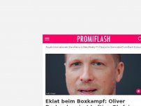 Bild zum Artikel: Eklat beim Boxkampf: Oliver Pocher kassiert heftige Ohrfeige