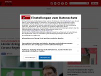 Bild zum Artikel: Beschlussentwurf: Corona-Regeln werden verlängert - wie es nach...