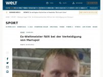 Bild zum Artikel: Ex-Weltmeister fällt bei der Verteidigung von Mariupol