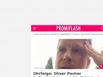 Bild zum Artikel: Ohrfeige: Oliver Pocher befürchtet ir­re­pa­ra­ble Schäden!