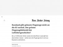 Bild zum Artikel: Russland gibt geleaste Flugzeuge nicht an die EU zurück. Der grösste Flugzeugdiebstahl der Luftfahrtgeschichte?