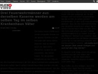 Bild zum Artikel: Drei Feuerwehrmänner aus derselben Kaserne werden am selben Tag im selben Krankenhaus Väter
