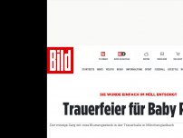 Bild zum Artikel: Bewegender Abschied - Trauerfeier für getötetes Baby Rabea