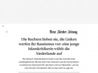 Bild zum Artikel: Die Rechten lieben sie, die Linken werfen ihr Rassismus vor: eine junge Islamkritikerin wühlt die Niederlande auf