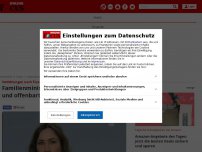 Bild zum Artikel: Verfehlungen nach Flut-Katastrophe - Familienministerin Spiegel entschuldigt sich und offenbart private Details