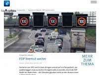 Bild zum Artikel: Tempolimit-Debatte: FDP bremst weiter