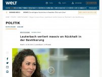 Bild zum Artikel: Lauterbach verliert massiv an Rückhalt in der Bevölkerung