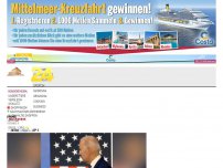 Bild zum Artikel: Joe Biden schüttelt Hände mit einem ''Geist''