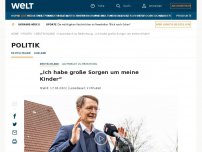 Bild zum Artikel: „Ich habe große Sorgen um meine Kinder“ 