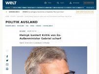 Bild zum Artikel: Melnyk legt sich jetzt auch mit Steinmeiers Nachfolger an