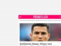 Bild zum Artikel: Kurz nach Geburt: Eines von Cristiano Ronaldos Babys ist tot