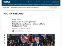 Bild zum Artikel: Bis Mittag geringere Wahlbeteiligung als vor fünf Jahren – Stimmabgabe von Macron und Le Pen