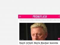 Bild zum Artikel: Nach Urteil: Boris Becker konnte sich nicht verabschieden