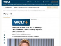 Bild zum Artikel: Entscheidende Akte zu Schwesigs umstrittener Klimastiftung spurlos verschwunden