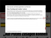 Bild zum Artikel: Annalena Baerbock - „Auf Putin können wir uns nie wieder verlassen“