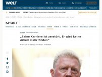 Bild zum Artikel: „Seine Karriere ist zerstört. Er wird keine Arbeit mehr finden“