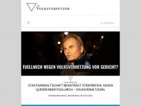 Bild zum Artikel: Staatsanwaltschaft beantragt Strafbefehl gegen Querdenker Fuellmich – Volksverhetzung