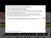 Bild zum Artikel: Wirtschaftsprofessor deutlich - „Russland entwickelt sich zu einem Entwicklungsland“