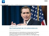 Bild zum Artikel: Der Drahtseilakt der US-Geheimdienste in der Ukraine