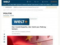 Bild zum Artikel: Der Covid-Experte, der Geld aus Peking bekam