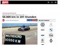 Bild zum Artikel: 50.000 km in 201 Stunden