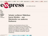 Bild zum Artikel: Schule verbietet Mädchen kurze Kleider – aus Rücksicht vor anderen Kulturen