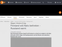 Bild zum Artikel: Finnlands Staatsführung für Nato-Beitritt